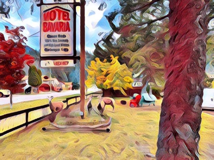 Motel Bavaria Radium Hot Springs Esterno foto